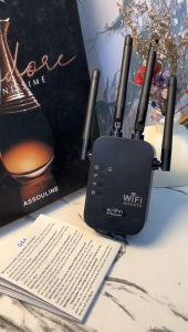 Wifi Repeater 300m 4/6 Antena Independen Wifi Wireless Range Extender EU Repeater Router Sinyal Amplifier Signal Booster