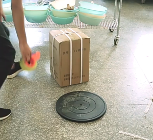 Heavy Duty Rotating Swivel Steel Ball Bearings Stand for Monitor TV Turntable Lazy Susans Black Round Shape