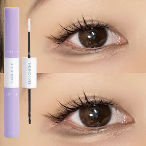 Double head Eyelash Glue Black Lash Extension Glue Waterproof Adhesive False Eyelashes Glue Mascara Eyelash Raincoat Makeup Tool