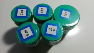 ตะกั่วบัดกรีกลม ขนาด 0.30~0.50 มม. สำหรับเชื่อมบัดกรี 25000 ชิ้น