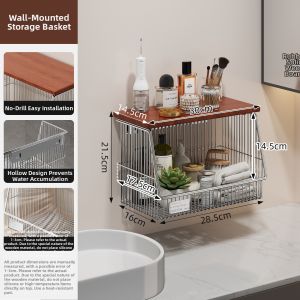 Multi-functional Wall Mountable Storage Rack