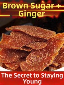 Pure Handmade Ginger Slices Dried Tea Sugar Free