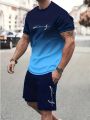 Summer Sportswear Trend Men 3D Printed Tracksuits Clothing Casual Shorts And Tshirts Set Sweat Suits Summer Tracksuit Men Sets. 