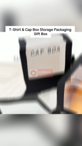 5PCS T-Shirt & Cap Box Storage Packaging Gift Box Etc.