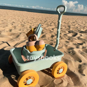 Sturdy Ins Style Beach Toy Set Sandbox Play Handcart Dump Truck