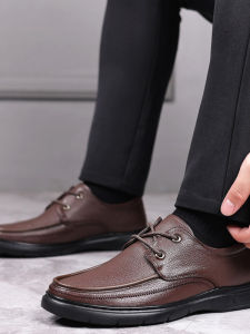 Breathable Non-slip Soft Bottom Business Casual Derbies