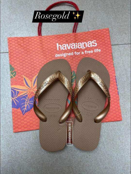 Havaianas metallic hot sale