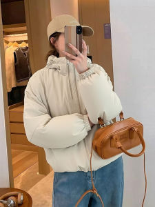 Hooded Quilted Thick Jacket For Women Autumn Winter