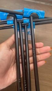 TERMURAH KUNCI SHOK T SET 4 PCS (UKURAN 8mm 10mm 12mm 14mm)  Hitam Crome Vanadium