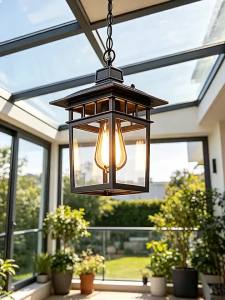 Waterproof Solar Hanging Light for Outdoor