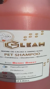 MADRE DE CACAO EXTRACT WITH AMINO ACID PET SHAMPOO 1GAL