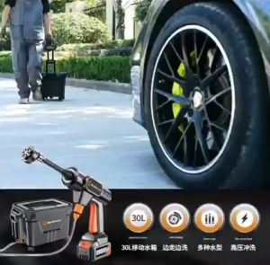 SOARFLY 6-in-1 1000W Special Customized Water Jet Cordless Car Wash Floor Water Jet Pump High Pressure Portable Outdoor Wash Car