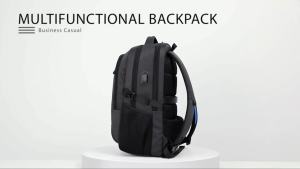17.3 laptop BACKPACK For Men Large capacity BACKPACK USB Port BAG Business BACKPACK Oxford Wear-resistant Waterproof Travel BAG