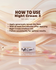 Beautederm Night Cream 3 - Anti-Aging Cream 10g