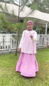 Setelan Rok Muslim Anak Perempuan & Tunik Cutetrik Terbaru 2025