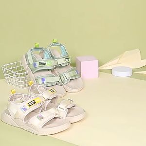 Dép Sandal Fin Nữ Hàn Quốc 2024 quai dán dép quai hậu đi học đi chơi