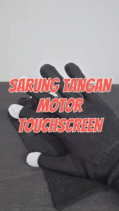 Sarung Tangan Motor Touch Screen Sarung Tangan Layar Sentuh Smartphone HP Roadbiker