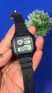 Jam Tangan Digital Pria SKMEI Anti Air Dual Time Chrono Aktif Rubber Strap EL LIGHT