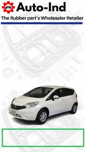 ยางกระดูกงูขอบประตูฝั่งตัวถัง Nissan Note Gen2 E12 ปี 2012 ถึง 2022 ตรงรุ่น คุณภาพสูง ทนทาน
