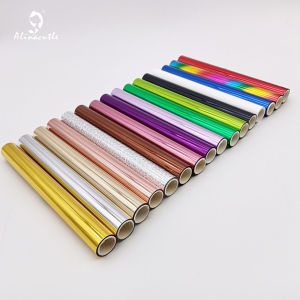 5m*19cm Toner Reactive Foil Rolls Laminator Laser Printer Foil Paper Holographic Heat Transfer DIY Crafts Leather Wood ClothFoil