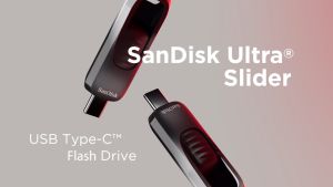 Sandisk Ultra Slider USB Type-C Flash Drives: 64GB, 128GB, & 256GB