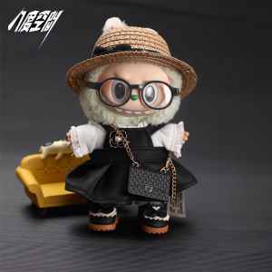 Bộ Quần Áo Labubu PVC 17cm Cho Đồ Chơi Búp Bê Bằng Cao Su Pha Trộn Bộ Trang Sức Treo Quần Áo Búp Bê Cho Đồ Chơi Búp Bê