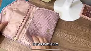 1pc Jewelry Bag Makeup Bag Foldable Jewelry Roll Waterproof Jewelry Storage Bag Travel Portable Jewelry Organizer Travel