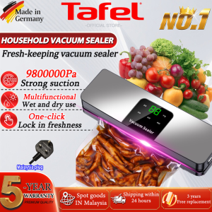 ⚡1 second sealing⚡Vacuum Sealer 9800000Pa strong suction suitable for both wet and dry use vacuum sealing UV Sterilization long-lasting freshness Vacuum Fresh Food Packing Packing Machine Dry Wet Sealer真空包装机
