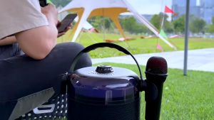 AWEI 20W Wireless Karaoke Bluetooth Speaker | Y388 Water Proof Outdoor Mini Portable RGB HiFi Audio USB Player System