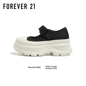Forever 21 | Giày Vải Đế Dày Tăng Chiều Cao