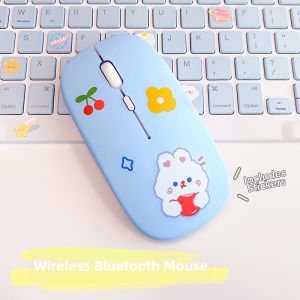 mengto studio | Cute Silent Wireless Bluetooth Rechargeable Mouse