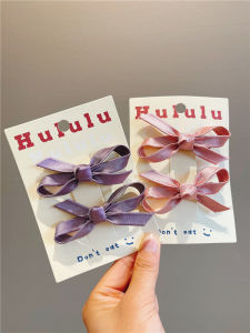 น่ารัก เครื่องประดับผมเด็กผู้หญิง โบว์ ปมด้านข้าง กิ๊บติดผม เด็กทารก การ์ดผมกิ๊บหน้าผากเด็ก สไตล์เกาหลี เครื่องประดับผมเด็กผู้หญิง