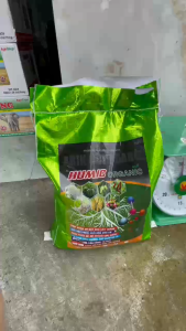 HUMIC ORGANIC-Bao 10kg-Phân Bón Hữu Cơ Sinh Học-Nâng PH Đất Giải Độc Phèn-Kích Rễ Phục Hồi Cây Sau Thu Hoạch-Dạng Viên Đen Tan Nhanh Dùng Rãi Gốc Tưới