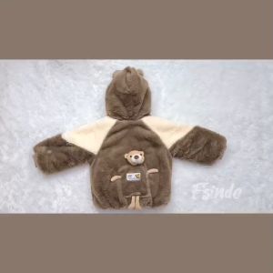 JAKET BULU HALUS ANAK TEBAL/ JAKET MUSIM DINGIN ANAK/ JAKET WINTER ANAK BULU LUCU/JK20 Lyme