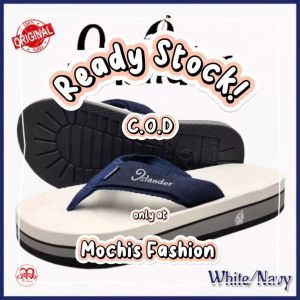 Islander White/Navy Mens Colored Slippers 100% Authentic and Original (Makapal)