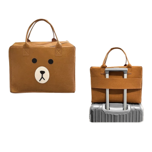 Portable Cute Cartoon Design Felt Travel Bag  MZ01