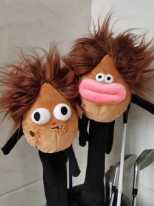 Miss Potato Golf Club Head Cover Number One Sausage Mouth Cartoon Golf Accessories for Ladies Wood Shaft Covers Golf Equipment