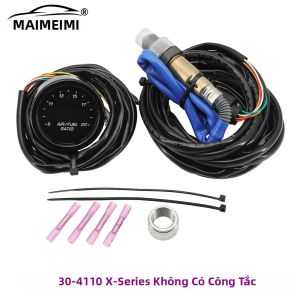 RYSJM | Bộ Đồng Hồ Đo Tỷ Lệ Nhiên Liệu Không Khí Ô Tô 52mm X-series 30-0300 30-4110 Cho Cảm Biến Oxy AFR LSU4.9 0258017025 Tương Thích Với 17025
