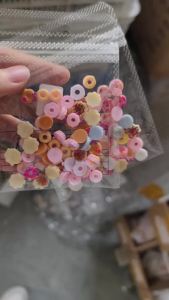 50Pcs 3D Mixed Kawaii Donuts Nail Art Charms Cartoon Dessert/Doughnut Nails Decorations for DIY Crafts Hair Manicure Accessories