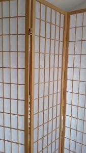 ฉากกั้นไม้ ฉากกั้นห้อง ฉากสไตล์ญี่ปุ่น บังสายตา ตกแต่งร้าน **พร้อมส่ง!!