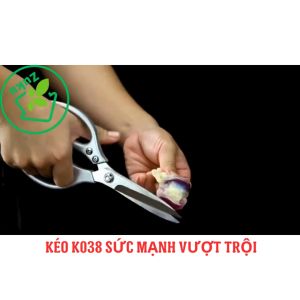 ZHAO SHENG K038 Kitchen Shears - SK5 Steel Multifunctional Sharp Scissors for Butchering Multipurpose Long-Lasting