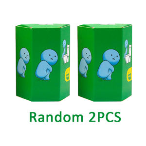 Bandai | Surprise Gift Bathroom series multiple doll green noctilucent mysterious blind box action figures decoration model for toys