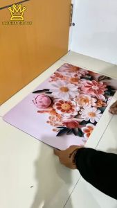 Bright Crown TERBARU Keset Kaki Nyerap Air Diatomite Anti Slip / Keset Kaki Batu Kamar Mandi 9 Motif