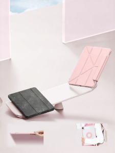 MENGMU | Magnetic Rotatable Detachable Full-Enclosed Anti-Drop Tablet Case Acrylic