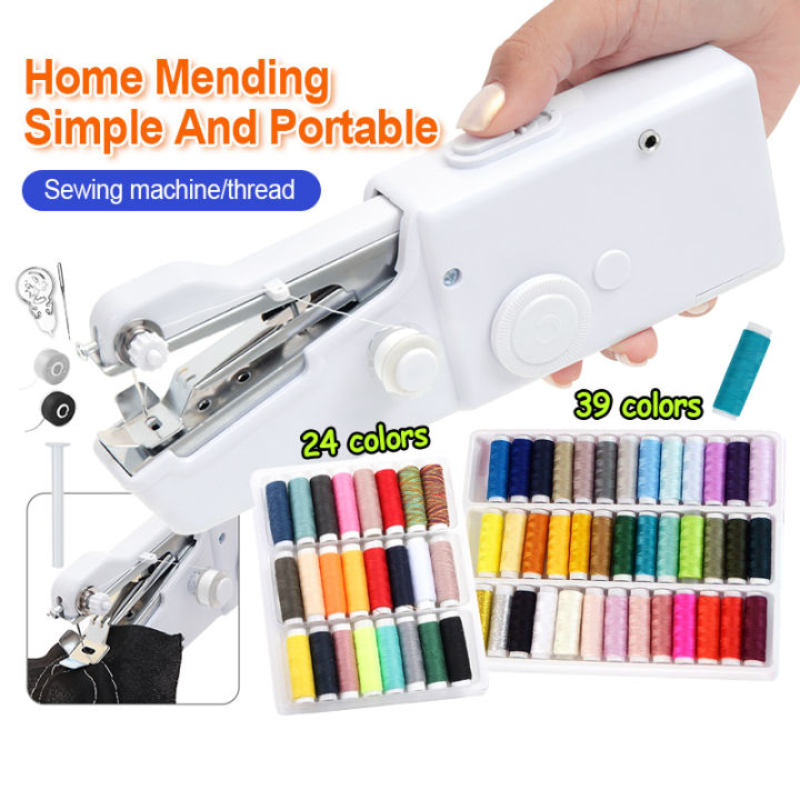 Portable Mini Sewing Kit Machines Handheld Electric Cordless Suture