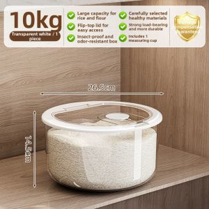 MEIZHUFU | Anti-moisture Ant-pest Sealed Storage Container
