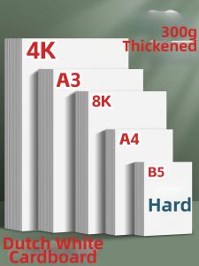 YUANHAO | Thick White Cardstock 300g for Crafts and Art Projects