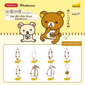 MENGYUANHUAN | Dây Đeo Điện Thoại Dòng Korokorori Hình Gấu Thư Giãn