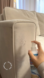 EKZEN Fabric Cleaner Spray 200ml Pembersih Sofa Kasur Bantal Karpet