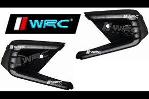 Honda Civic Fe 2022 - 2023 C Design Front Fog Lamp Cover With DRL Daylight + Signal Running